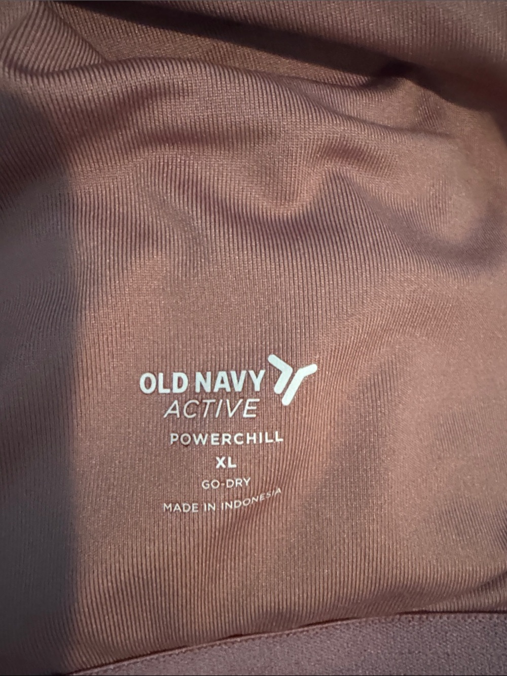 Old Navy One-Shoulder Rose-Mauve Jumpsuit - Picture 5 of 5